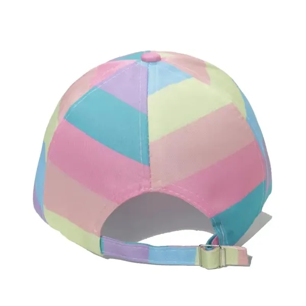 LGBTQ+ Rainbow Baseball Cap/Visor Sun Protection Hat - LGBTQ+ Rainbow Baseball Cap/Visor Sun Protection Hat - Image 1 of 3