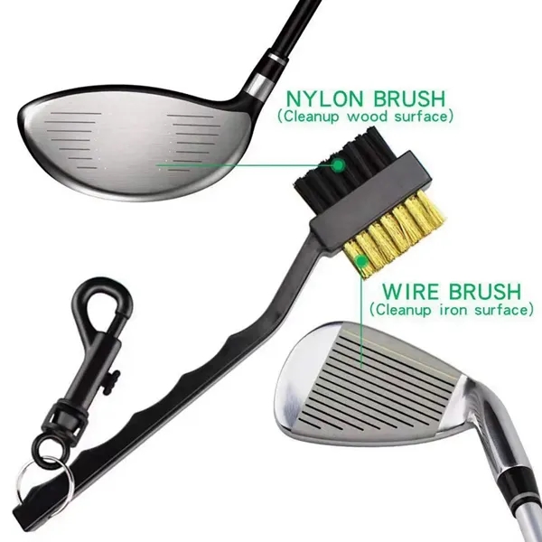 Double Heads Golf Brush - Double Heads Golf Brush - Image 3 of 10