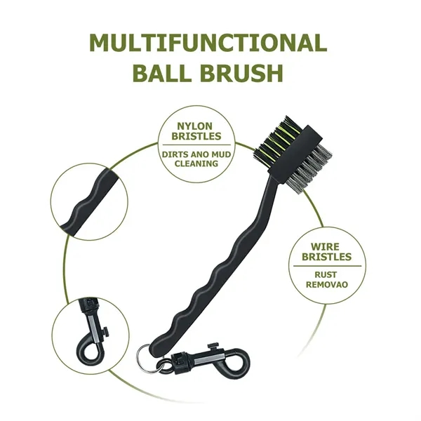 Double Heads Golf Brush - Double Heads Golf Brush - Image 5 of 10