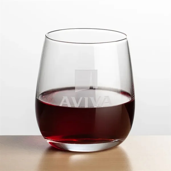 Crestview Stemless Wine - Deep Etch