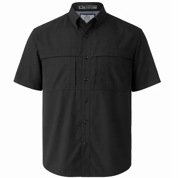 Men's Pescador Polyester Fishing Shirt-Short Sleeves - Men's Pescador Polyester Fishing Shirt-Short Sleeves - Image 8 of 24