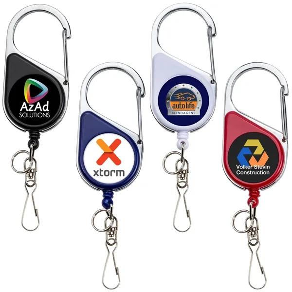Heavy Duty Carabiner Badge Reel