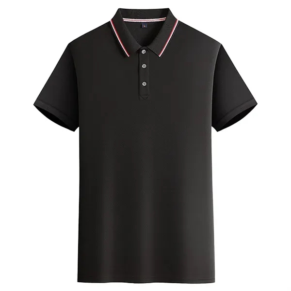 Men's and women's lapel running breathable t-shirt - Men's and women's lapel running breathable t-shirt - Image 9 of 13