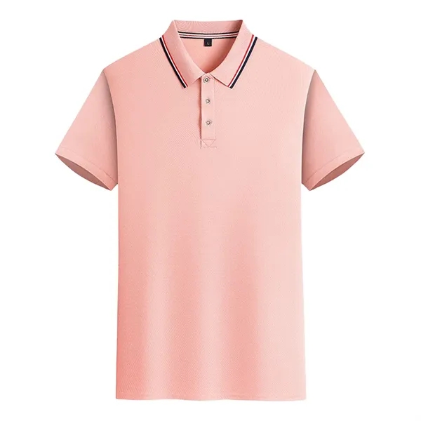 Men's and women's lapel running breathable t-shirt - Men's and women's lapel running breathable t-shirt - Image 11 of 13