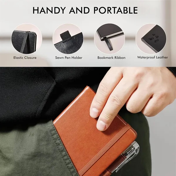 A6 Mini Note pads with Pen Holder - A6 Mini Note pads with Pen Holder - Image 2 of 5