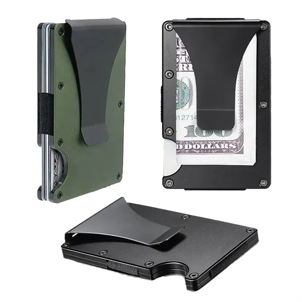 Card Holder with Money Clip - Card Holder with Money Clip - Image 0 of 4