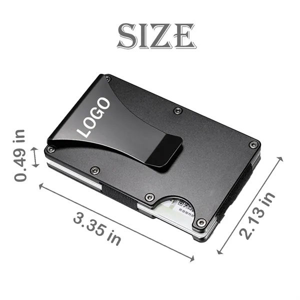 Card Holder with Money Clip - Card Holder with Money Clip - Image 1 of 4