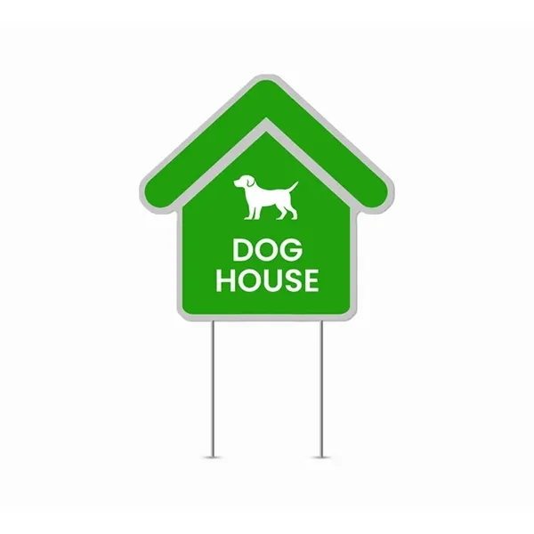 Custom Die-Cut Yard Signs (1.5ft x 1ft) - Custom Die-Cut Yard Signs (1.5ft x 1ft) - Image 0 of 6