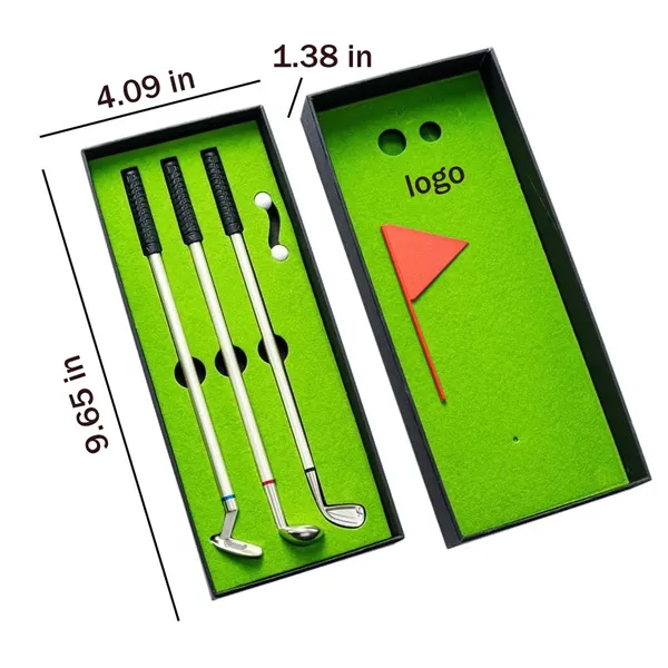 Mini Desktop Golf Pen Gift Set - Mini Desktop Golf Pen Gift Set - Image 1 of 5