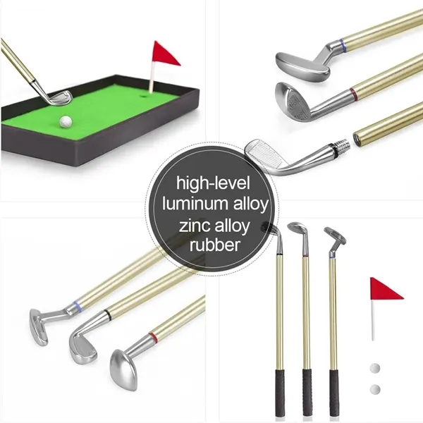 Mini Desktop Golf Pen Gift Set - Mini Desktop Golf Pen Gift Set - Image 2 of 5