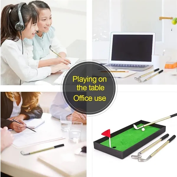 Mini Desktop Golf Pen Gift Set - Mini Desktop Golf Pen Gift Set - Image 5 of 5