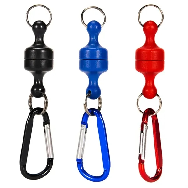 Magnet Hooks Keychain with Carabiner - Magnet Hooks Keychain with Carabiner - Image 1 of 5