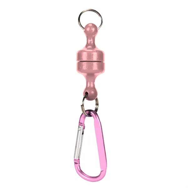 Magnet Hooks Keychain with Carabiner - Magnet Hooks Keychain with Carabiner - Image 5 of 5