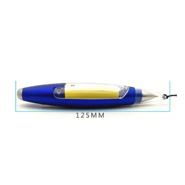 Multifunction Ballpoint Pen W/ LED Light and Sticky Notes - Multifunction Ballpoint Pen W/ LED Light and Sticky Notes - Image 1 of 6