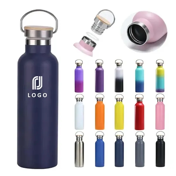 25oz Insulated Water Bottle with Top Handle - 25oz Insulated Water Bottle with Top Handle - Image 0 of 17