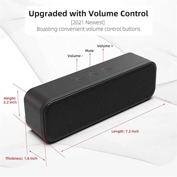 USB Computer /Laptop Speaker with Stereo Sound & Enhanced - USB Computer /Laptop Speaker with Stereo Sound & Enhanced - Image 1 of 4