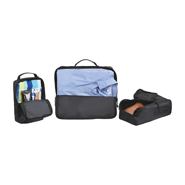 Renew rPET 3 Piece Packing Cube Set - Renew rPET 3 Piece Packing Cube Set - Image 6 of 12
