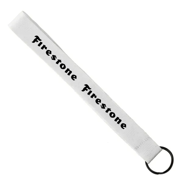 3/4" Sewn Polyester Keychain with Metal Split-Ring - 3/4" Sewn Polyester Keychain with Metal Split-Ring - Image 2 of 6