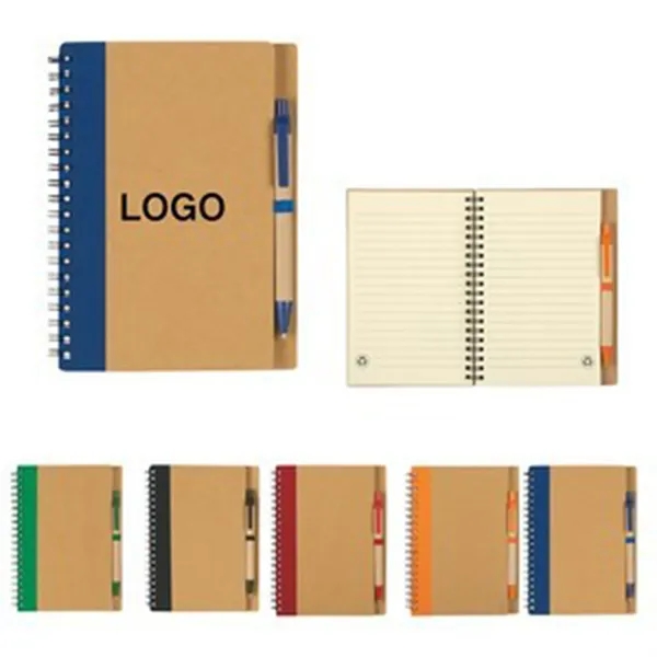 Sustainable Notebook with Pen - Sustainable Notebook with Pen - Image 0 of 5