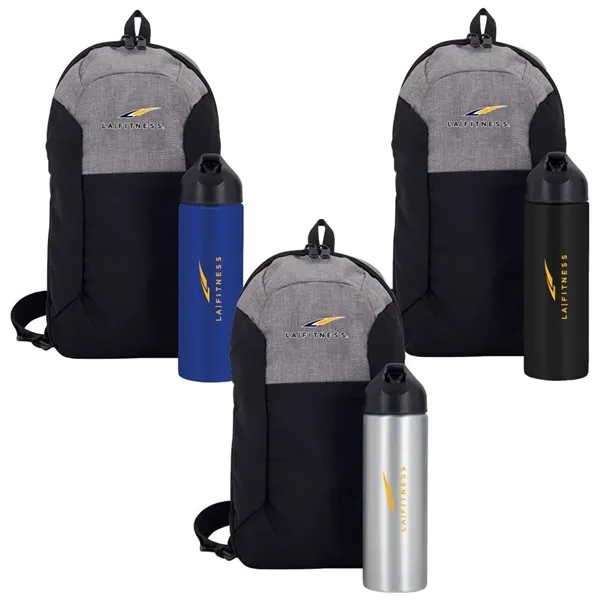 Pac-It Ready Sling Bag & Water Bottle Gift Set - Pac-It Ready Sling Bag & Water Bottle Gift Set - Image 0 of 0