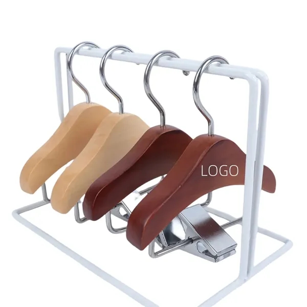 Solid Wood Mini Hanger for Pet Clothes Dog Clothing - Solid Wood Mini Hanger for Pet Clothes Dog Clothing - Image 0 of 4