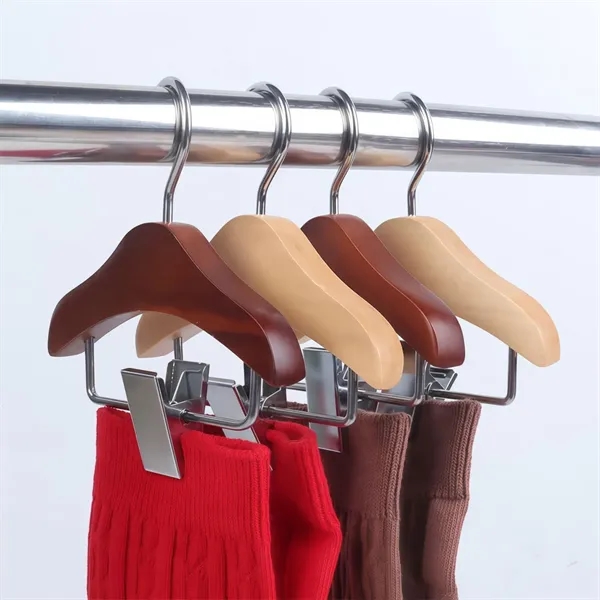 Solid Wood Mini Hanger for Pet Clothes Dog Clothing - Solid Wood Mini Hanger for Pet Clothes Dog Clothing - Image 1 of 4