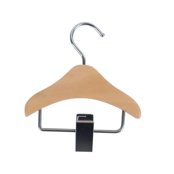 Solid Wood Mini Hanger for Pet Clothes Dog Clothing - Solid Wood Mini Hanger for Pet Clothes Dog Clothing - Image 2 of 4
