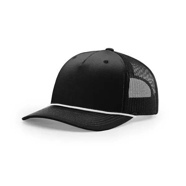 Five Panel Trucker with Rope - Five Panel Trucker with Rope - Image 12 of 24