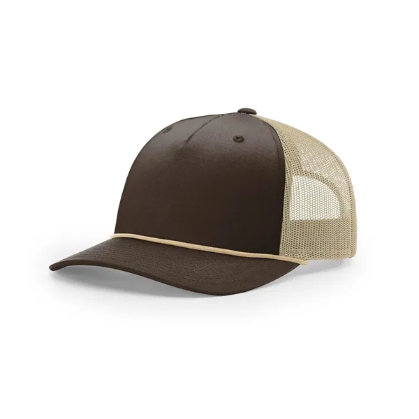 Five Panel Trucker with Rope - Five Panel Trucker with Rope - Image 17 of 24