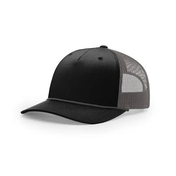 Five Panel Trucker with Rope - Five Panel Trucker with Rope - Image 18 of 24