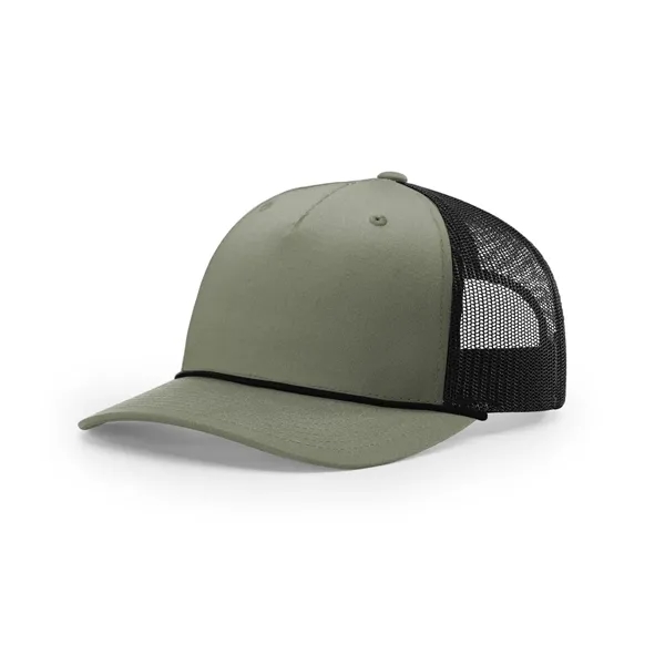 Five Panel Trucker with Rope - Five Panel Trucker with Rope - Image 22 of 24