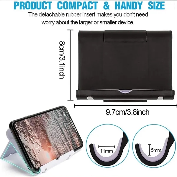 Plastic Foldable Mobile Phone Holder - Plastic Foldable Mobile Phone Holder - Image 1 of 3