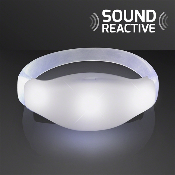Sound Activated Light Up LED Flashing Bracelets - Sound Activated Light Up LED Flashing Bracelets - Image 3 of 36