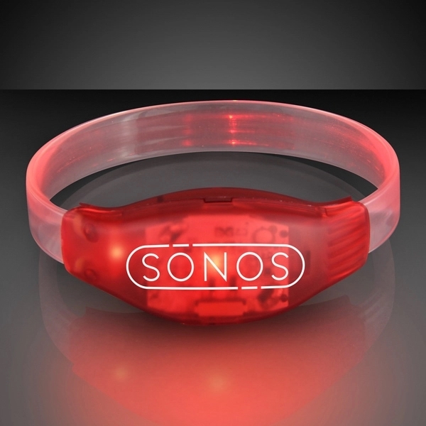 Sound Activated Light Up LED Flashing Bracelets - Sound Activated Light Up LED Flashing Bracelets - Image 5 of 36