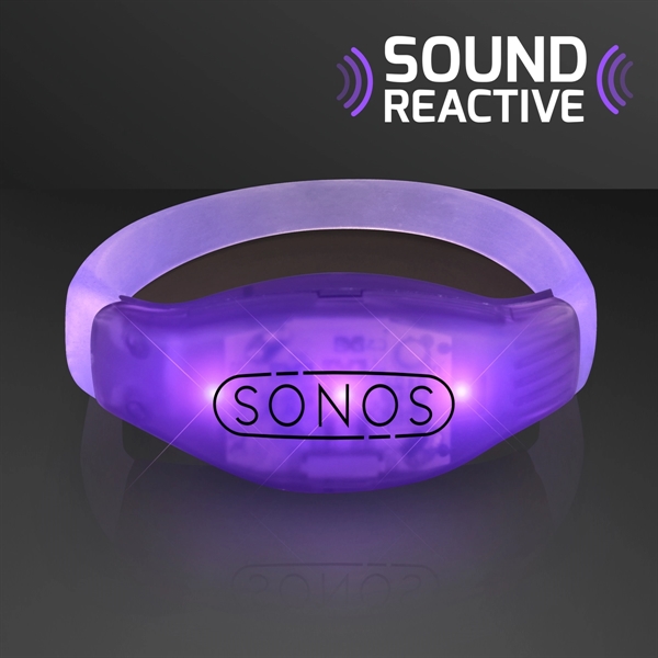 Sound Activated Light Up LED Flashing Bracelets - Sound Activated Light Up LED Flashing Bracelets - Image 9 of 36