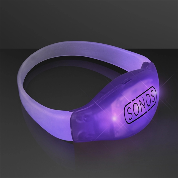 Sound Activated Light Up LED Flashing Bracelets - Sound Activated Light Up LED Flashing Bracelets - Image 10 of 36