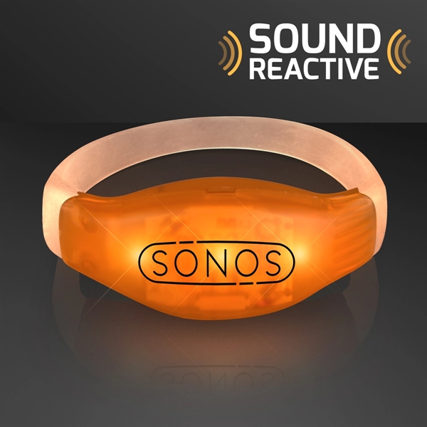 Sound Activated Light Up LED Flashing Bracelets - Sound Activated Light Up LED Flashing Bracelets - Image 15 of 36