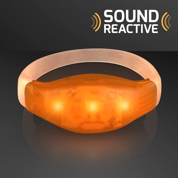 Sound Activated Light Up LED Flashing Bracelets - Sound Activated Light Up LED Flashing Bracelets - Image 17 of 36