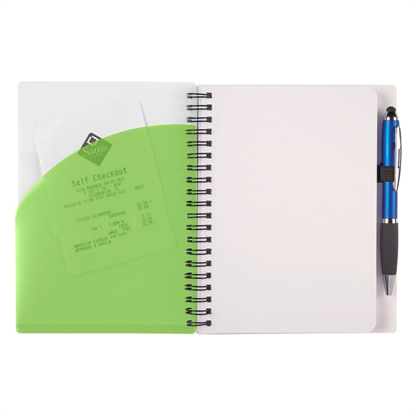 Rainbow Spiral Notebook With Pen - Rainbow Spiral Notebook With Pen - Image 11 of 21