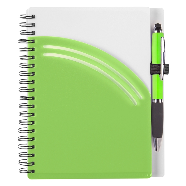 Rainbow Spiral Notebook With Pen - Rainbow Spiral Notebook With Pen - Image 19 of 21