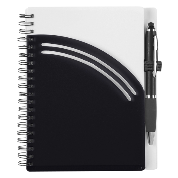 Rainbow Spiral Notebook With Pen - Rainbow Spiral Notebook With Pen - Image 17 of 21