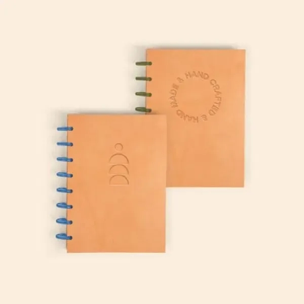 Disc-Bound Journal - Debossed Leather - Small - Disc-Bound Journal - Debossed Leather - Small - Image 1 of 3