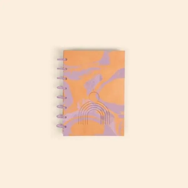 Disc-Bound Journal - Marbled + Debossed - Small - Disc-Bound Journal - Marbled + Debossed - Small - Image 2 of 2