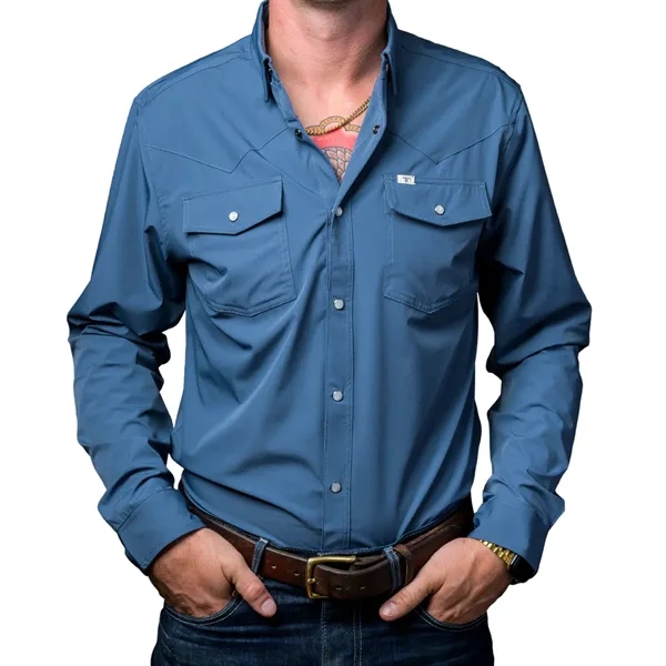 Ferrell Long Sleeve Snap - Men's - Ferrell Long Sleeve Snap - Men's - Image 3 of 7