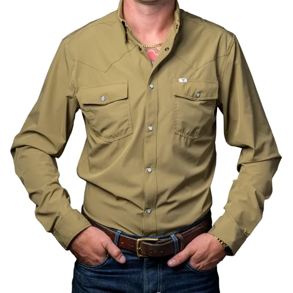 Ferrell Long Sleeve Snap - Men's - Ferrell Long Sleeve Snap - Men's - Image 4 of 7