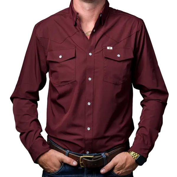 Ferrell Long Sleeve Snap - Men's - Ferrell Long Sleeve Snap - Men's - Image 5 of 7