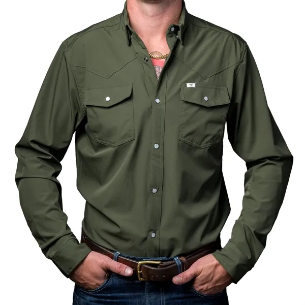 Ferrell Long Sleeve Snap - Men's - Ferrell Long Sleeve Snap - Men's - Image 7 of 7