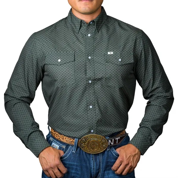 Ferrell Printed Long Sleeve Snap - Men's - Ferrell Printed Long Sleeve Snap - Men's - Image 0 of 3