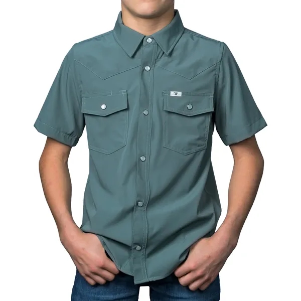 Ferrell Short Sleeve Snap - Youth - Ferrell Short Sleeve Snap - Youth - Image 1 of 6