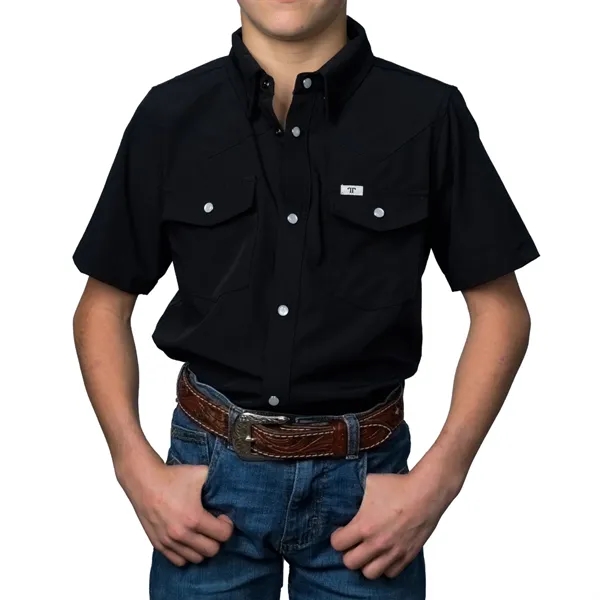 Ferrell Short Sleeve Snap - Youth - Ferrell Short Sleeve Snap - Youth - Image 2 of 6
